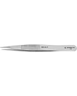 Excelta 00D-SA-PI Stainless Steel Anti-magnetic Tweezers, 2 Star, 4-3/4"