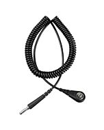 Desco 09040 Single Conductor Coil Cord, 10ft, 4mm