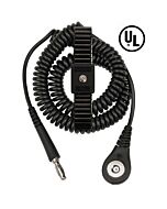 Desco 09086 Premium Adjustable Metal Wrist Strap