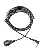Desco 09207 Single Conductor Coil Cord, For MagSnap Wrist Straps
