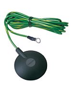 Desco 09814 Low Profile Mat Ground Cord, 15 ft