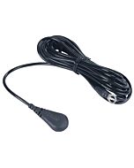 Desco 09818 Ground Cord with 10mm Female Snap Socket, 10 ft