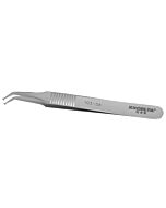 Excelta 103-SA Tweezer  Angled Paddle SMD Tip Swiss, 4.25"