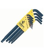 Bondhus 10936 Ball Driver L-Wrench Set, 0.050" - 5/16", 12 Pc