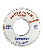 Chemtronics 50-4-25 Soder-Wik Desoldering Braid with Standard Spool