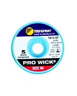 Techspray 1813-5F Pro-Wick Rosin Desoldering Braid, .193", 5' Red ESD Spool