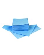 Techspray 2365-300 Techclean Economy Blue Maintenance Wipe, 9" x 9", 300/pk