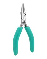 Excelta 2643 Stainless Steel Round Nose Plier Smooth Jaws