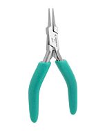 Excelta 2647 Stainless Steel Needle Nose Plier with Smooth Jaws