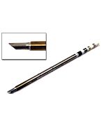 HAKKO T15-CF4 T15 Series 60° Face Tinned Beveled Solder Tip for FM-203/204/205/206 Iron, 4.00mm