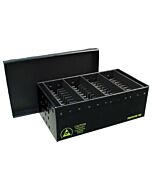Protektive Pak 39063 Conductive Plastek In-Plant Handler with 10 Cells, 8 x 8-1/8 x 2-3/4"