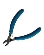 Swanstrom 411 ESD-Safe Oval Head Flush Cutter with Cushion Grip Handle, 4"