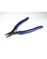 Swanstrom S215E 45° ESD-Safe Long Nose Semi-Flush Cutter with Ergonomic Handle, 5-7/8"