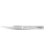 Excelta 5A-CO Tweezer - Offset Ultra Fine - Five Star 4.5" Cobaltima Cobalt taper