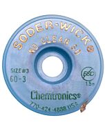 Chemtronics 60-3-10 Soder-Wick No-Clean Desoldering Braid