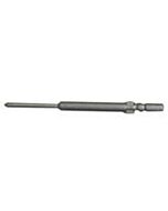 ASG 64417 Phillips Head Round Bit for Cross-Recess Head Fasteners, 4.0MM #0 x 60MM