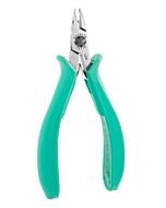 Excelta 7271E Relieved Jaw Optimum Flush Cutter With Small Head & Ergonomic Grip, 5-1/4"