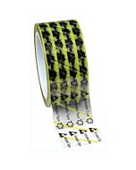 Desco 79276 Antistatic Cellulose Tape Clear with ESD Symbols