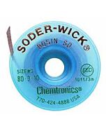 Chemtronics 80-3-10 Soder-Wick Rosin Desoldering Braid