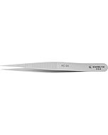Excelta Ac-SA Neverust Tweezers With Straight Medium Tips, 3 Star, 4-1/4"