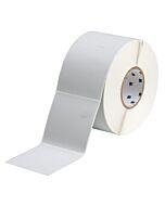 BRADY THT-161-486-1 3 Core Metallized High Adhesion Matte Polyester Labels, 1000/ROLL