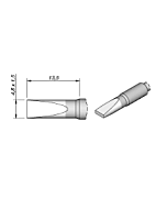 JBC C245708 Cartridge Chisel Soldering Tip, 4.8mm