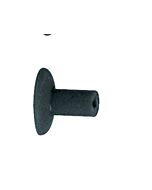 Excelta CB-14 Buna-N Static Dissipative Vacuum Cup, 1/4"