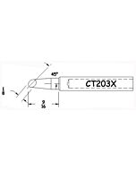 Hexacon CT203X 45° Conical Bevel Soldering Tips, 1/8"