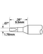 Metcal CVC-7CH0018S Bent Chisel 30 Deg Solder Tip Cartridge