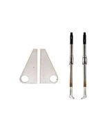 HAKKO G2-1602 G2 Series Composite Blade Set 18-24 AWG for FT-801 Thermal Wire Stripper, 2 Pack