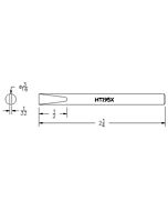 Hexacon HT195X Full Chisel Soldering Tip, 3/16"