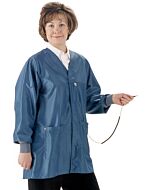Techwear HIJ-43C-S ESD-Safe Hallmark Jacket with Cuffs & Ground Snap