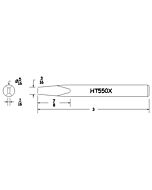 Hexacon HT550X Semi-Chisel Soldering Tip, 5/16"
