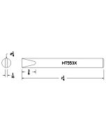 Hexacon HT553X Full Chisel Soldering Tip, 1/4"