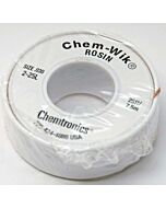 Chemtronics 2-25L Rosin Flux Desoldering Wick, .030" x 25'