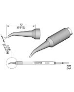 JBC C245749 Bent Bevel Cartridge Soldering Tip, 0.6mm