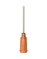 Jensen Global JG15-0.5 Standard 15 Gauge Dispensing Needle with Orange Luer Lock Hub, 1000 Per Pack