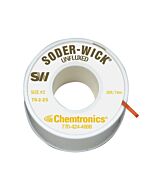 Chemtronics 70-2-25 Soder-Wick Unfluxed Desoldering Braid