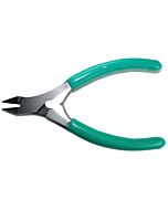 Swanstrom MX54-5 ESD-Safe Tapered Head Flush Cutter with Cushion Grip Handle, 4-1/4"