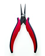 HAKKO PN-2007 Flat Long Nose Pliers With Serrated Jaws, 32MM Long Jaw