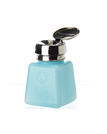 R&R SD-4-ESD-AS ESD-Safe Solvent Dispenser Bottle with Anti-Splash Clean Room Purity Pump, 4 oz