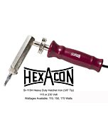 Hexacon SI-155H 150W Heavy Duty Plug-Tip Hatchet Soldering Iron Tip, 3/8", 150W