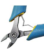 Swanstrom M140E ESD-Safe Ergonomic Oval Head Diagonal Bevel Semi Flush Cutter, 5-5/8"