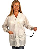 Techwear HOJ-13C-2XL ESD-Safe Hallmark Jacket with Cuffs