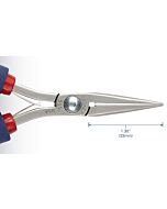 Tronex 511S Chain Long Smooth Jaw Nose Pliers with Serated Tip