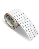 Identco TTL106-403-10 1.0 x 0.5 Glossy White Polyimide Label, 10,000/Roll