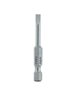 Wiha 74010 Slotted Power Bit, 4.0 x .8 x 50mm