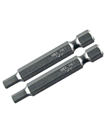 Wiha 74384 Hex Power Bit, 9/64" x 50mm, Pack of 2