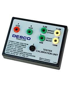 Desco 07010 Wrist Strap and Foot Grounder Calibration Unit