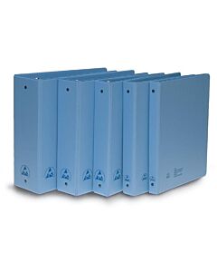 Desco 07405 Static Dissipative ESD Binder with 1/2" Ring